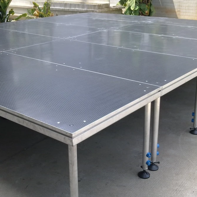 Factory Direct Aluminum Stage Mobile Show Stage Portable Truss Display Outdoor Folding Stage Platform