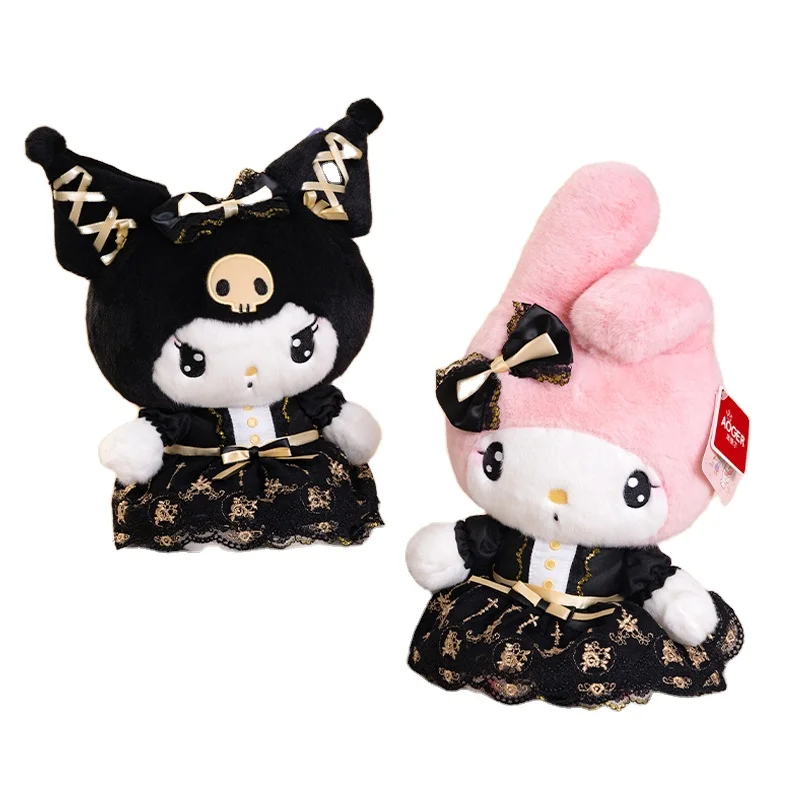 New Cartoon Shine Doll Series Kuromi Melody Pochacco Plush Doll Kawaii Anime Cinnamoroll HK Cat Pillow Birthday Gift Toy