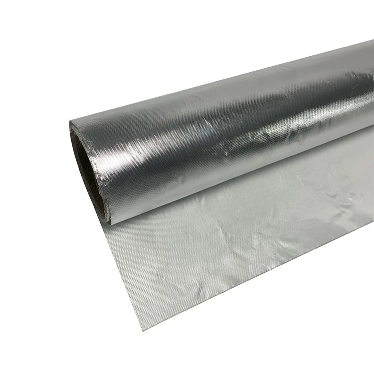Aluminum Foil  Coated Fiberglass Cloth