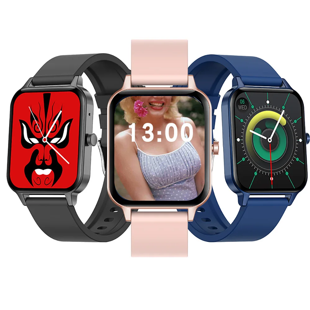 Full Touch Screen Smartwatch GPS Fitness Tracker Watches with Heart Rate Sleep Monitor Pedometer Sports Modes Smart Watch
