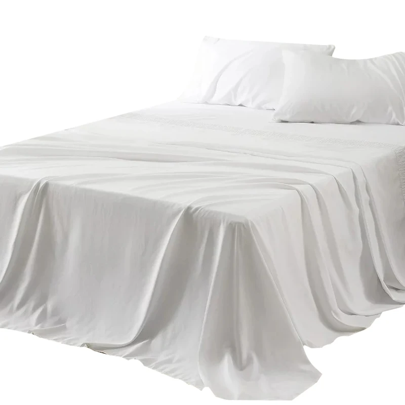 100% Pure Flax Linen Bed Sheets Bed Linen Bedding Set Queen Size Washed French luxury Linen bedding