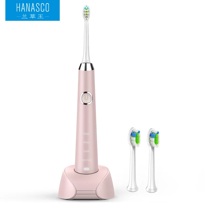 IPX7 Waterproof Food Grade PP Brush Head With DuPont Bristle sonic Electric Toothbrush rechargeable smart electric toothbrush