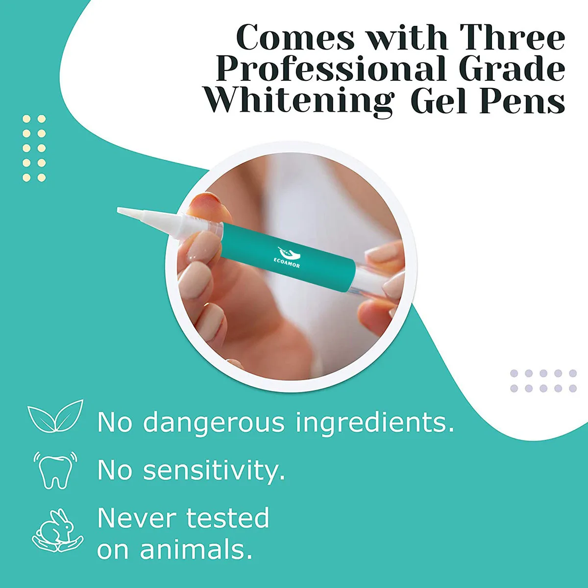 Professional  Private Logo Label Device Bleaching Dental Led Light Gel Teeth Whitening Kit