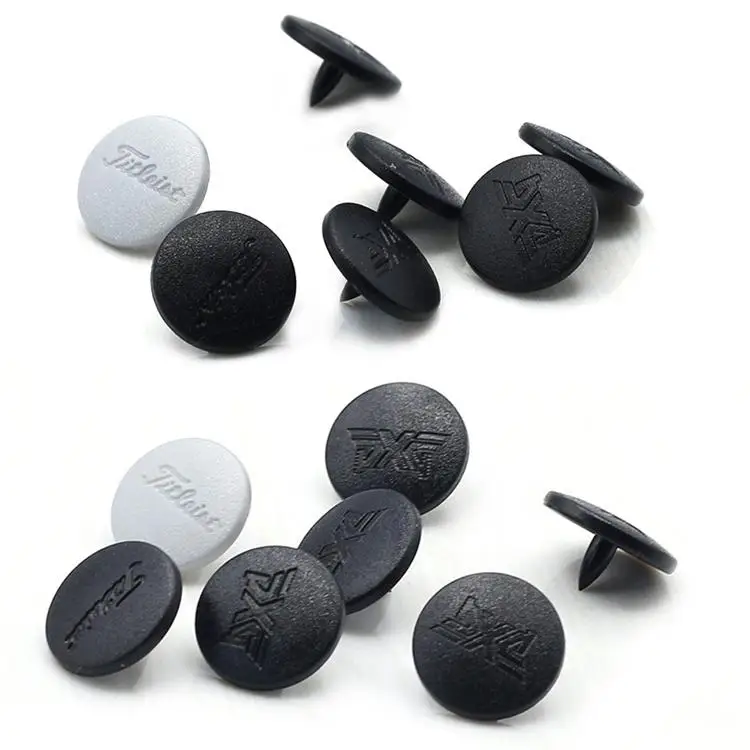 G&F Wholesale Customized Logo Laser Plastic Press Snap Button For Cap Clothes