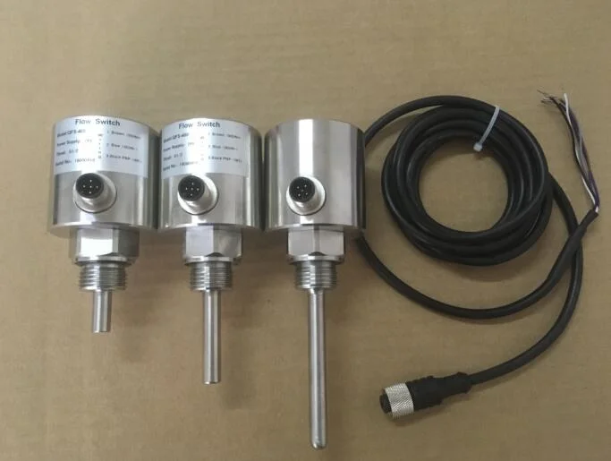 Relay output Flow switch  for water oil