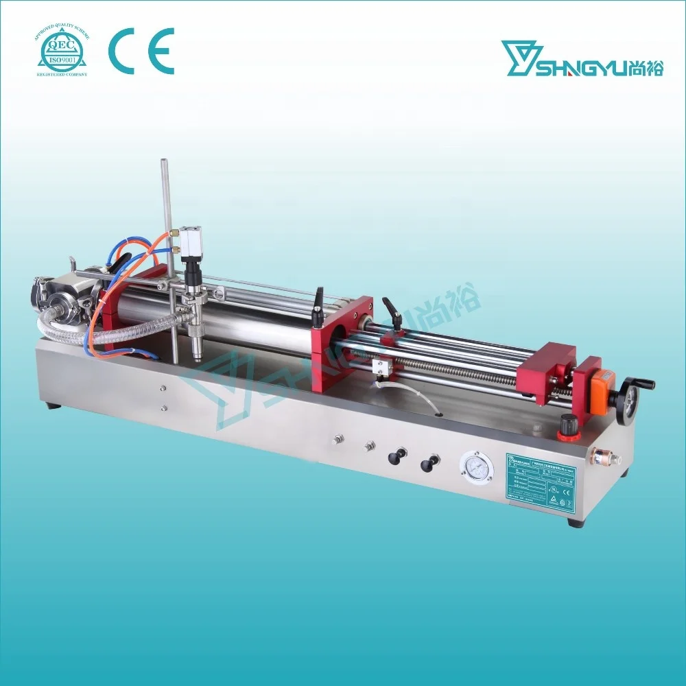 Factory hot-selling easy to handle pneumatic filling machines for liquid soap and others filler usd in cosemitc area