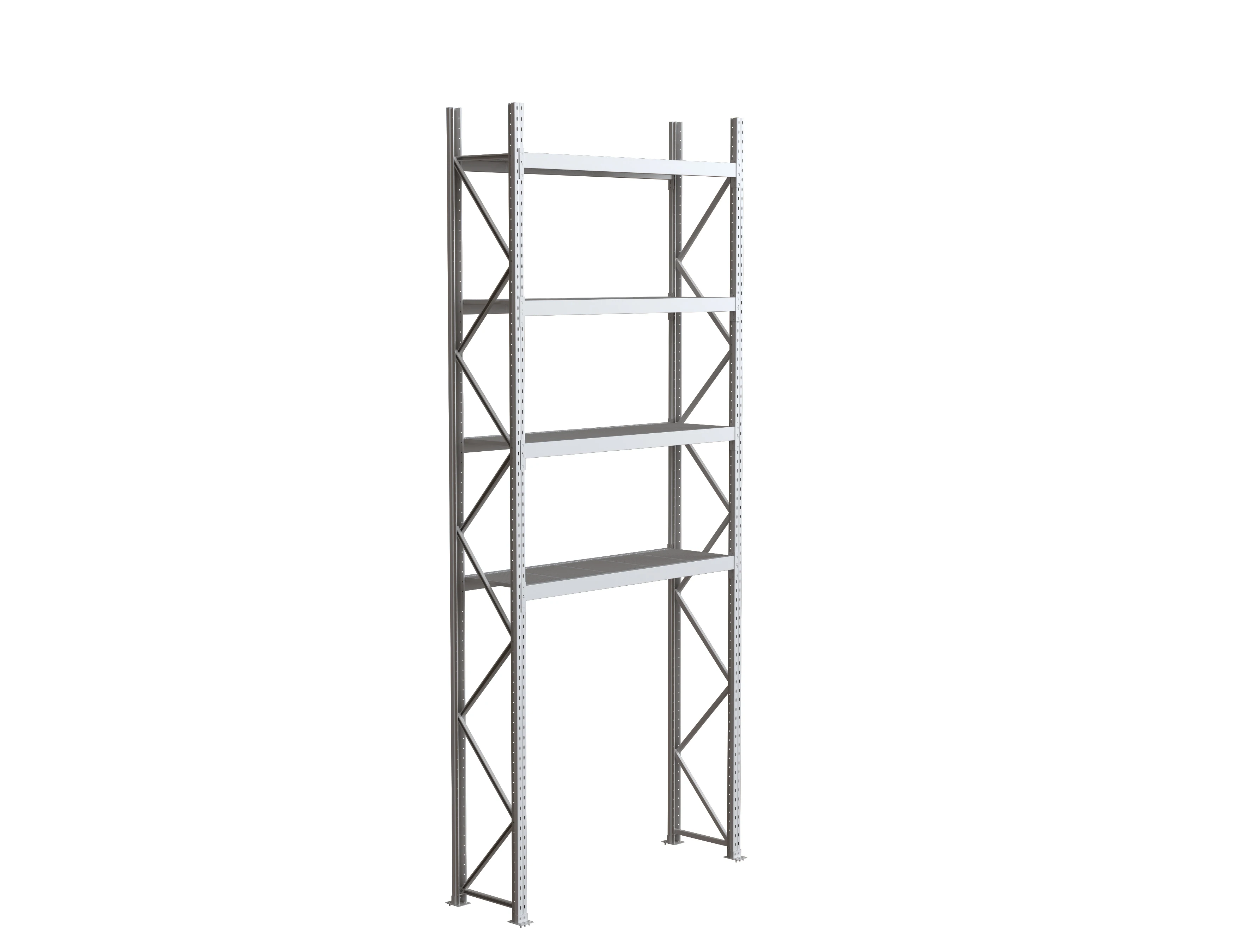 Heavy duty shelves with top storage