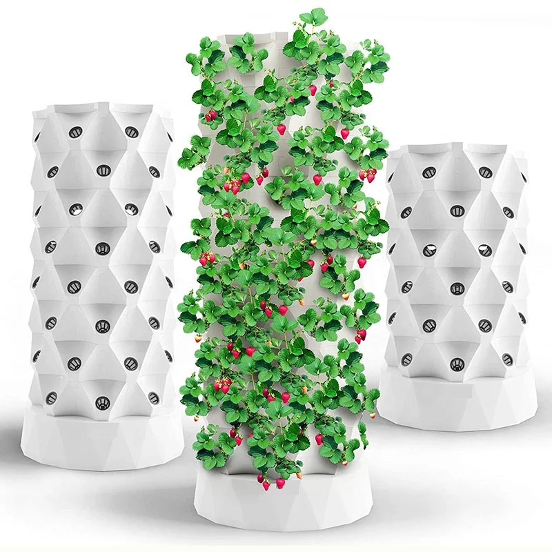 Aeroponic Tower Pineapple Planting Vertical Hydroponic System Soilless Culture