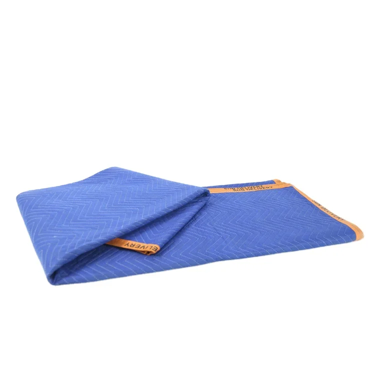 72x80 Inches Thick Furniture Moving Blankets custom logo moving blankets manufacturer For Protect