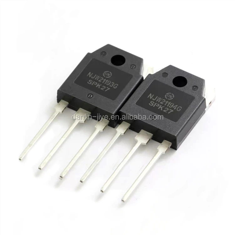  Биполярные PNP Транзисторы NJW21194G мощность 200 Вт NJW21193