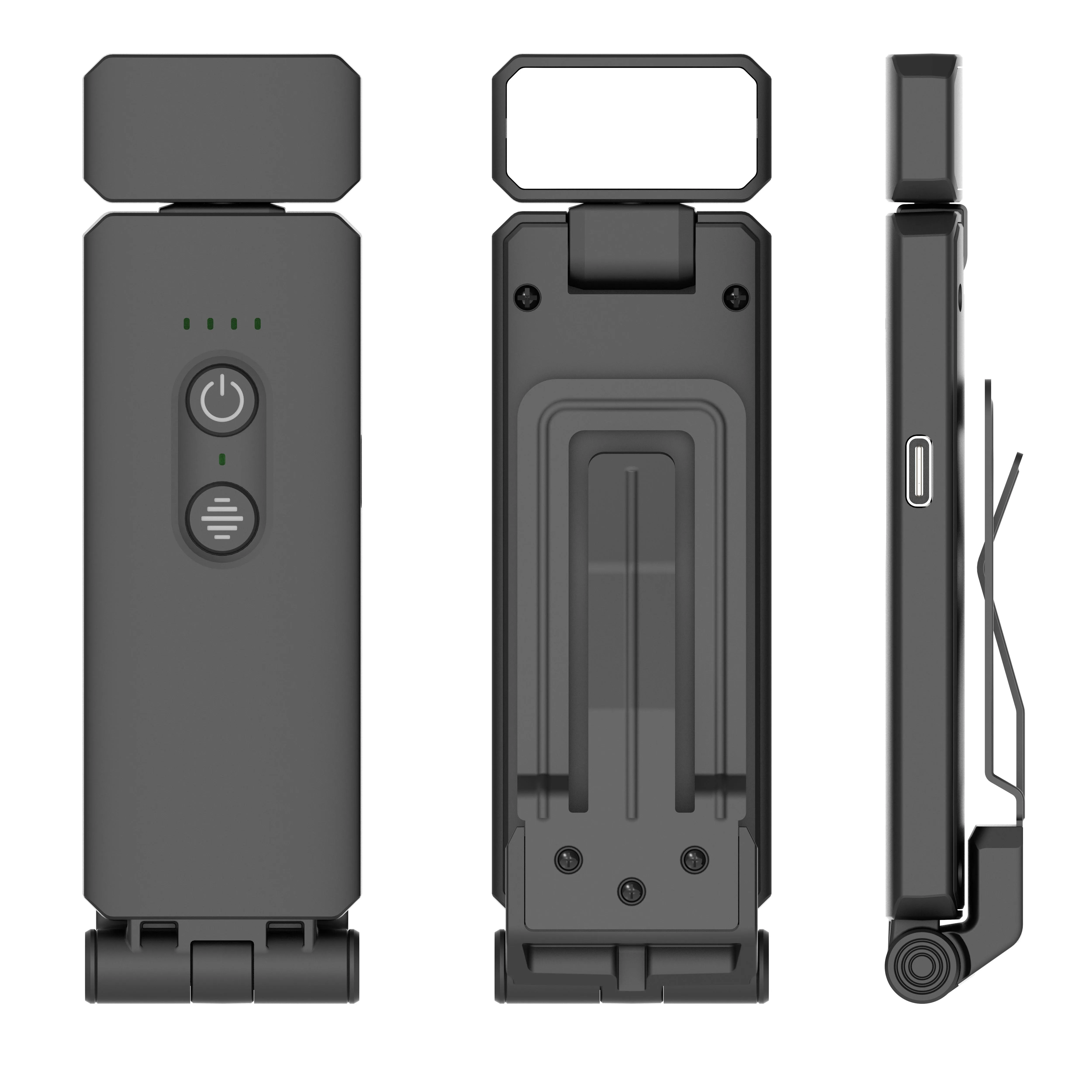 Book Reading Light Amber Warm Clip On LED with 3 Adjustable Brightness for Eye Protection Rechargeable USB