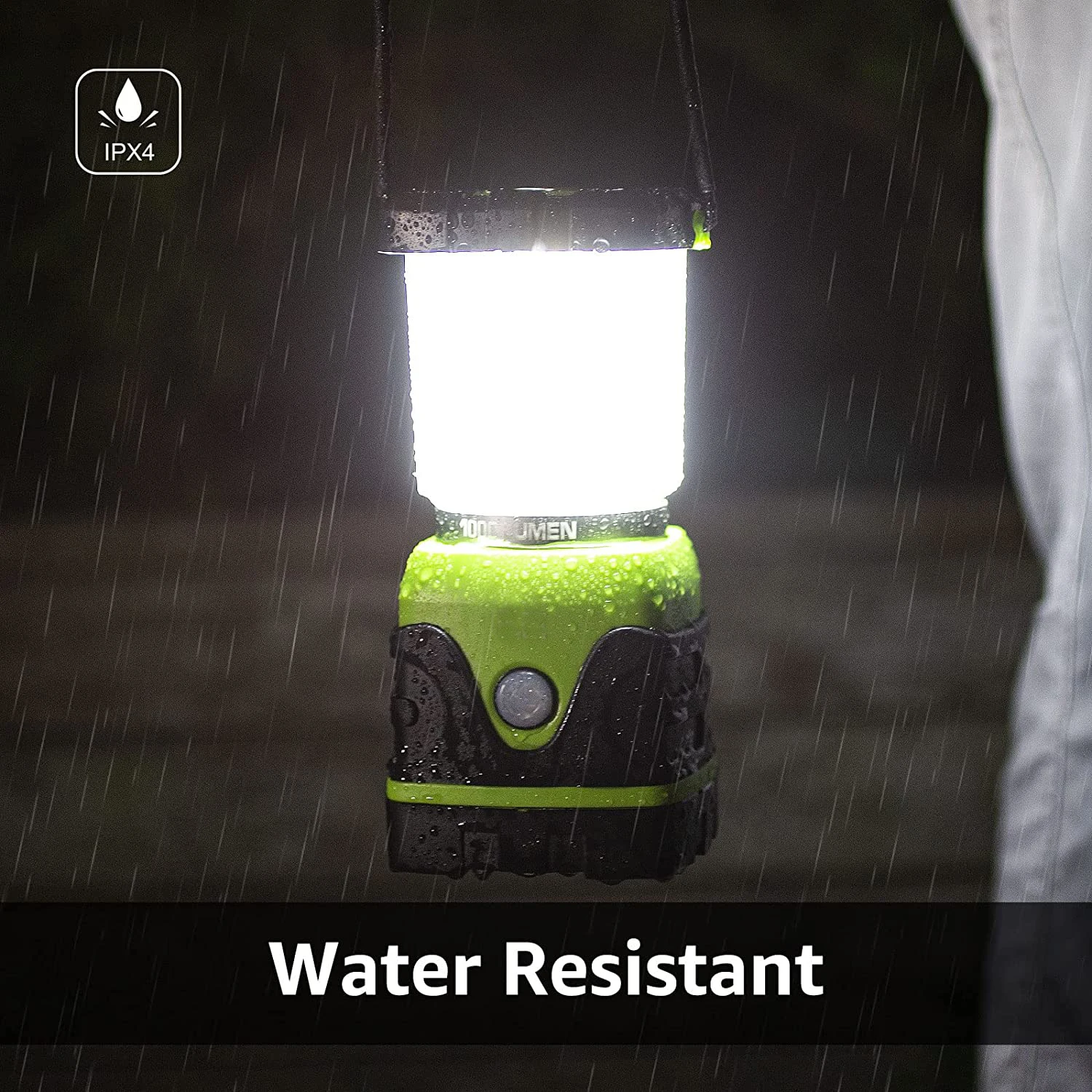 Alocs Outdoor Hiking Fishing 1000LM 4 Light Modes USB Rechargeable Lamp Flashlight Waterproof Tent Light Led Camping Lantern
