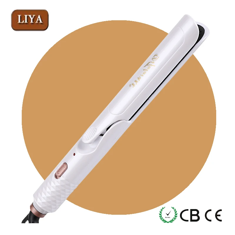 Liya 2 in 1 Hair Straightener and Curler Flat Iron Titanium Hair Flat Iron