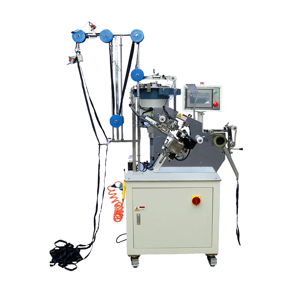  open zipper fancy slider mounting machine(long chain combine