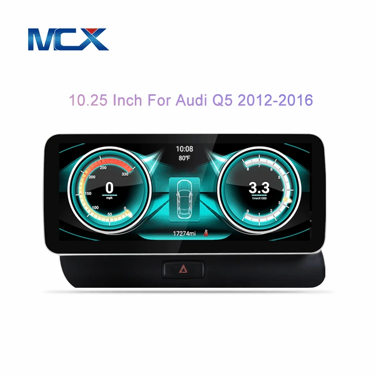  Автомобильный мультимедийный плеер MCX 10 25 дюйма IPS сенсорный экран GPS-навигация BT стерео android для Audi Q5