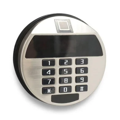 JN022 High Security Cerradura Fechadura Digital Electronic Fingerprint Safe Lock with Metal Keypad Swing Bolt for Vault/ Safes