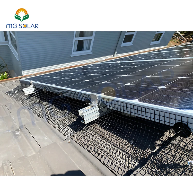PVC Coated Solar Panel Bird Netting Battery Panel Protection Mesh Solar Panel Bird Netting Kit