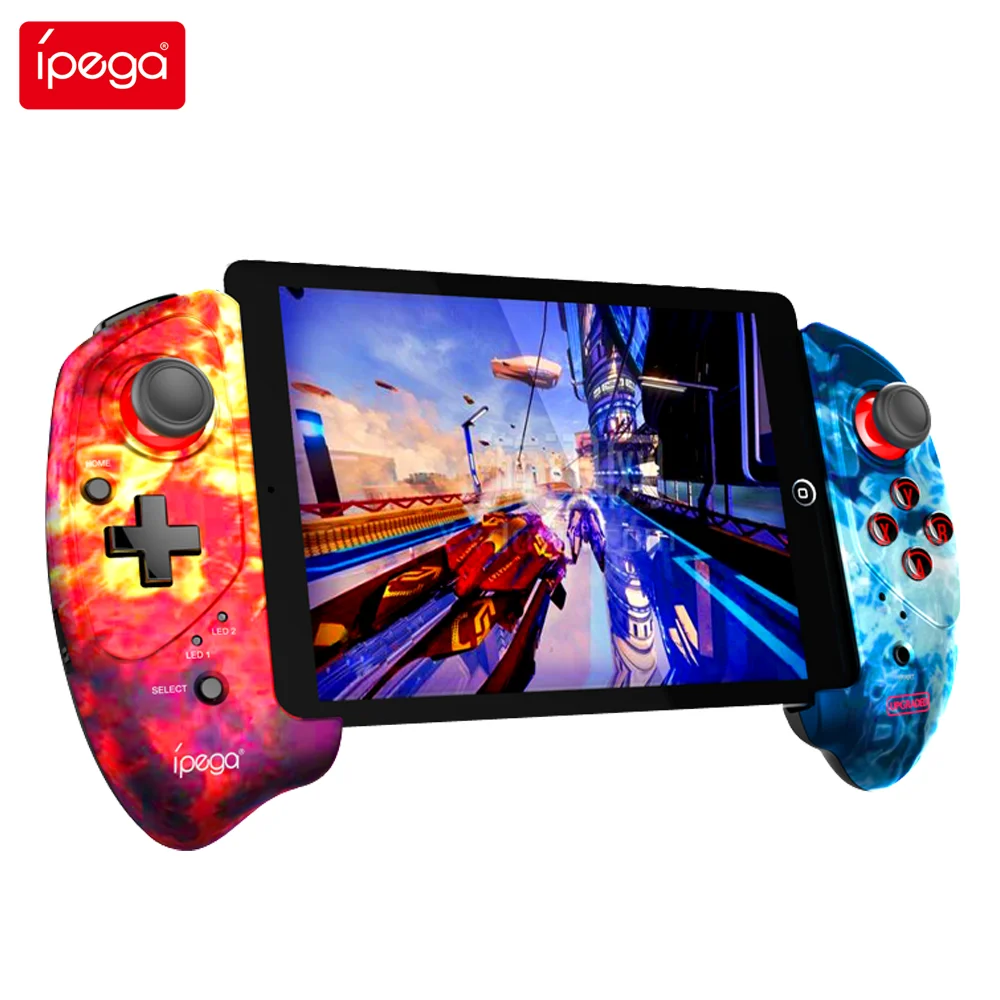 IPEGA-New design colorful flame wireless expansion game controller suitable for Android and iOS game controller trigger gamepad
