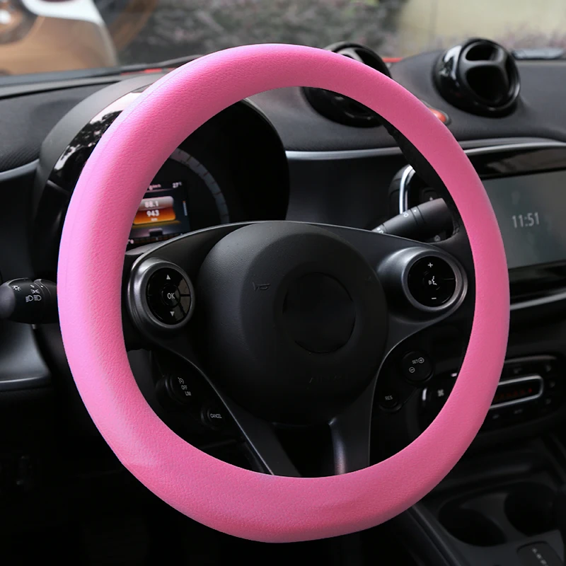 Non-Slip Protector colorful steering wheel cover silicone car steering wheel cover rubber Universal for Most Cars Steering