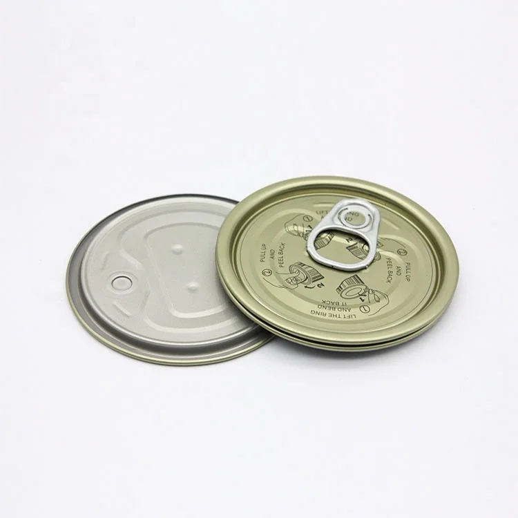 209 #63 мм популярная жестяная пластина легко открытый конец производитель может EOE на вынос крышка пищевой упаковки пищевой контейнер с крышкой