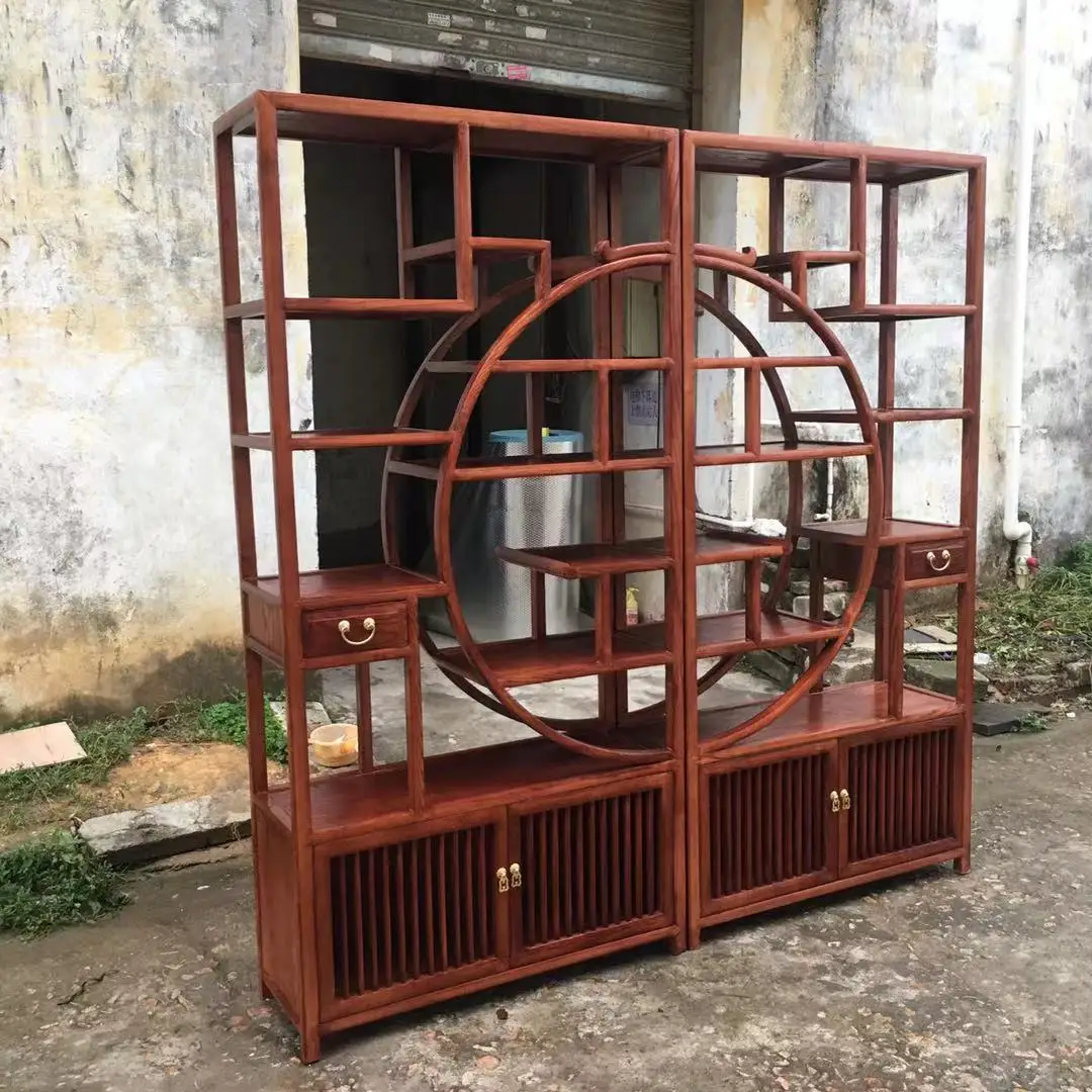 Wholesale High Quality furniture lounge suits round bogu shelf