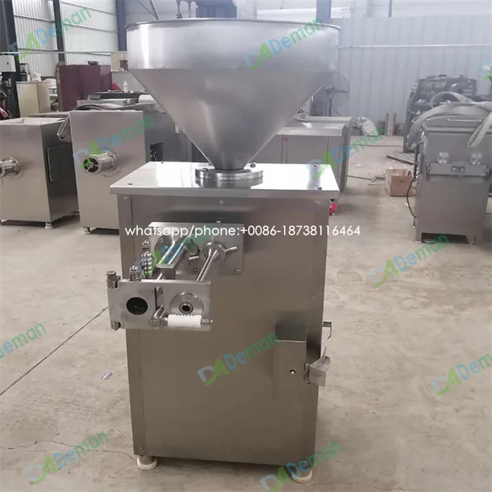Spanish pork sausage chorizo making machine Pepperoni filling twisting machine Bratwurst sausage filling knotting machine