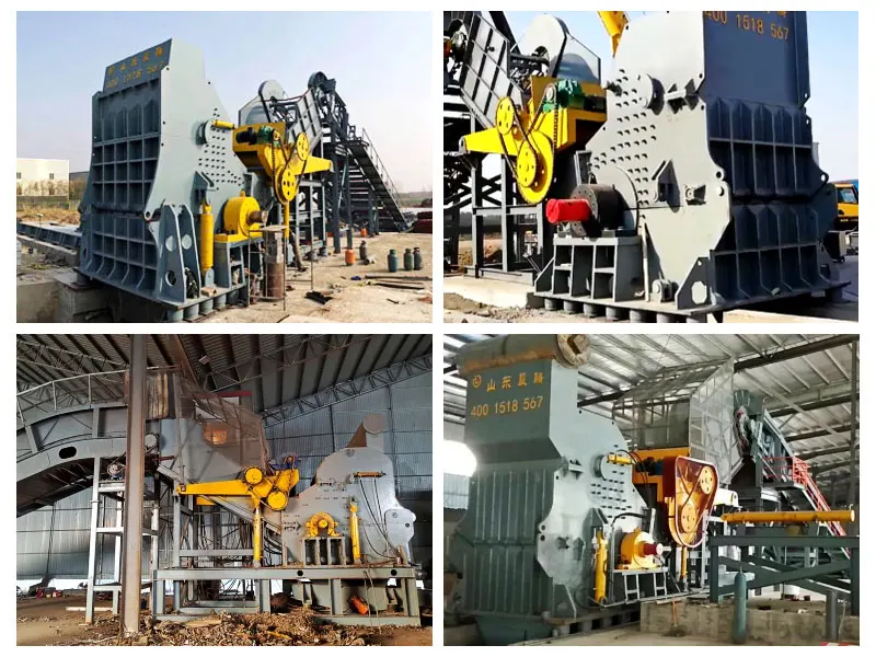 
Malaysia Scrap Metal Shredder Crusher Machine for Crushing Waste Metal 