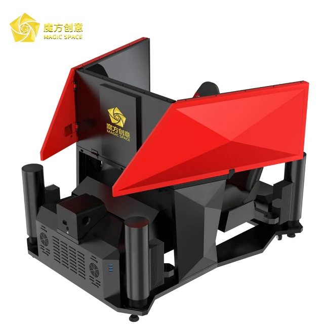 Exciting 9D VR Racing Simulator Arcade-Style MR Equipment with Virtual Reality Game