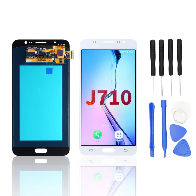 Phone Lcd Factory Manufacturers Wholesale 100% Well Tested Oled Quality Screen Replacement Lcd Panel For Samsung J710