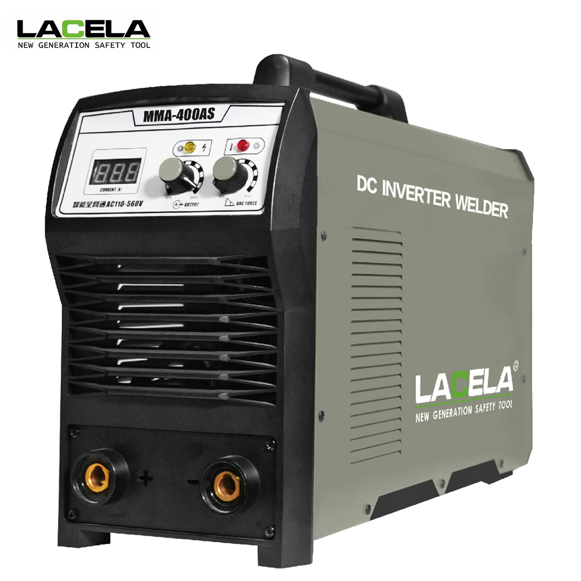 LACELA High Quality IGBT DC Inverter Welder MMA-400AS Welding Machine Safety Electric Power Tool