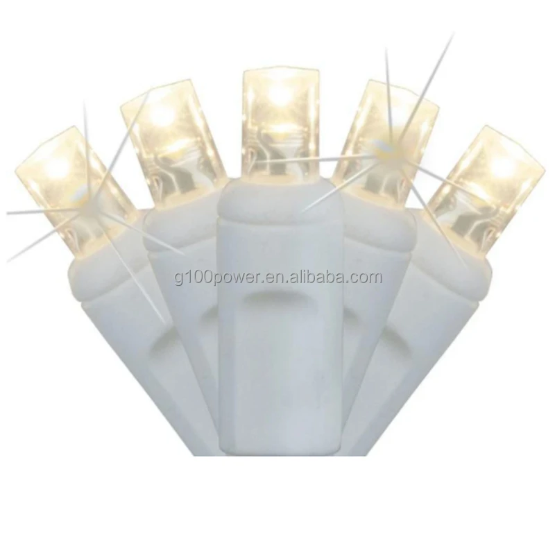 Лучшее качество для улицы 5 мм теплый белый мягкий мерцающий дыхающий медленно выцветающий светодиодный Рождественский светильник провод