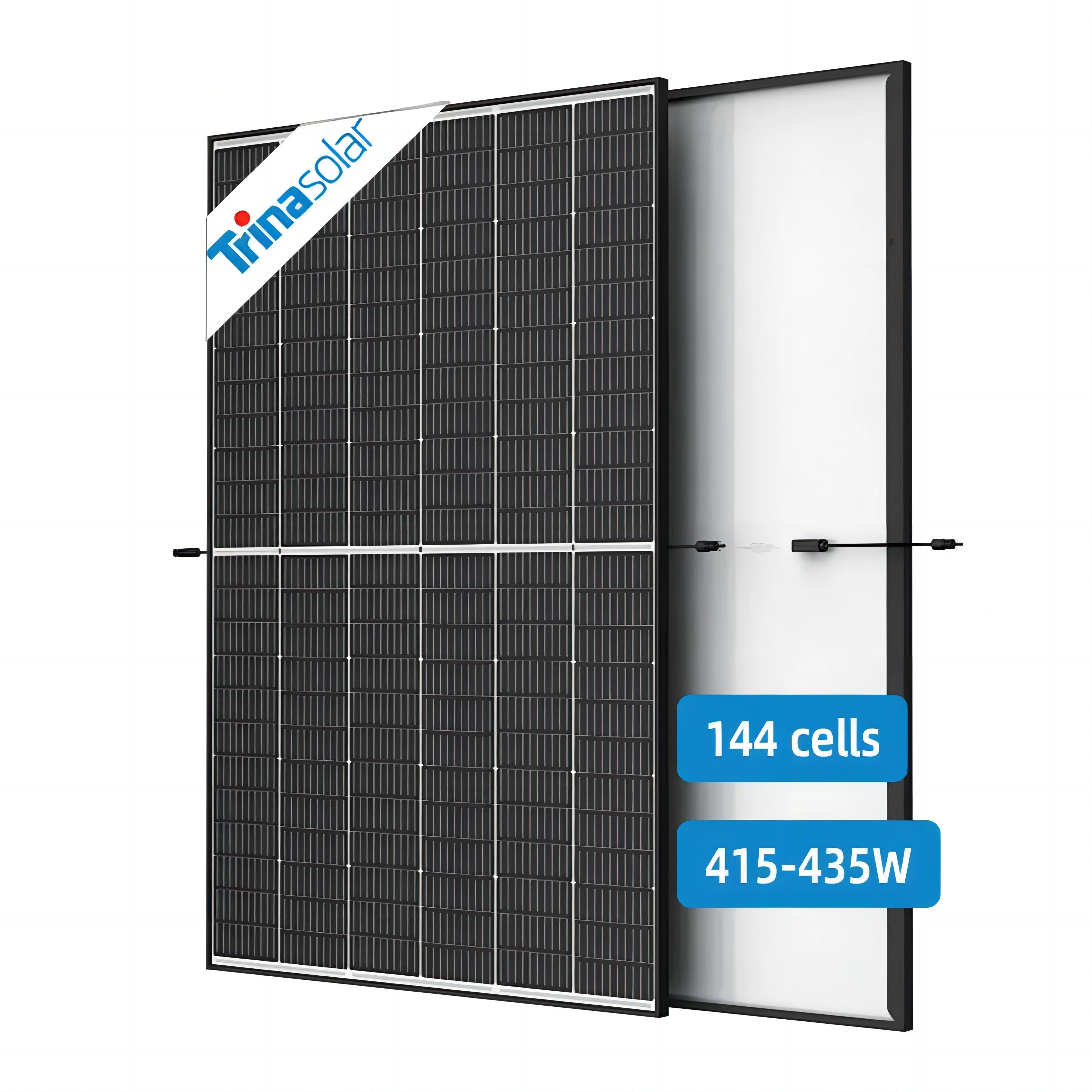 Солнечные панели и фонари Trina Vertex S TSM-DE09R.08 415-435 Вт черная рама 425 солнечные фотомодули 144 элементы цена