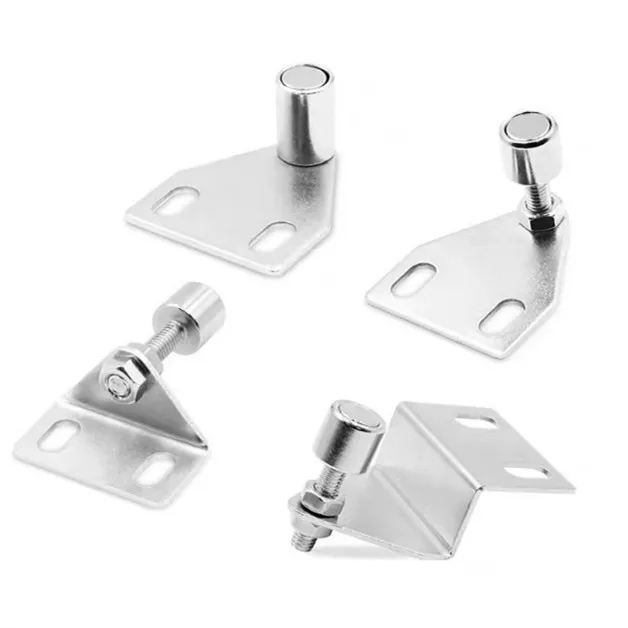 Door Stopper Doorstop Hidden Adjustable Door Stops Bending Strong Magnet Door Holders Catch Floor Hardware