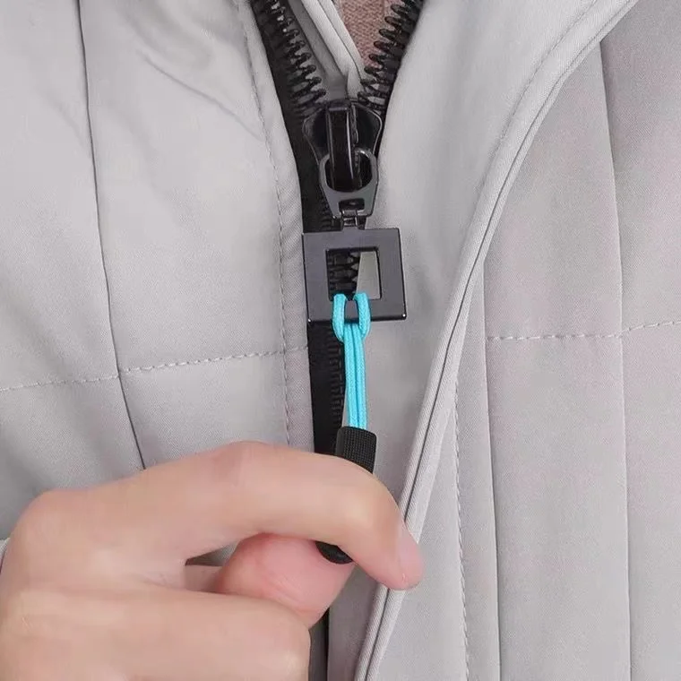 Non-Slip Jacket Puller Zipper, Extension Trailer, Practical and Robust, for Backpack, Jacket