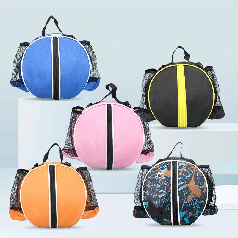 Wholesale multifunction ball soccer basketball football gym sport bag with side mesh pockets for 3#, 4#,5#,6#,7# ball