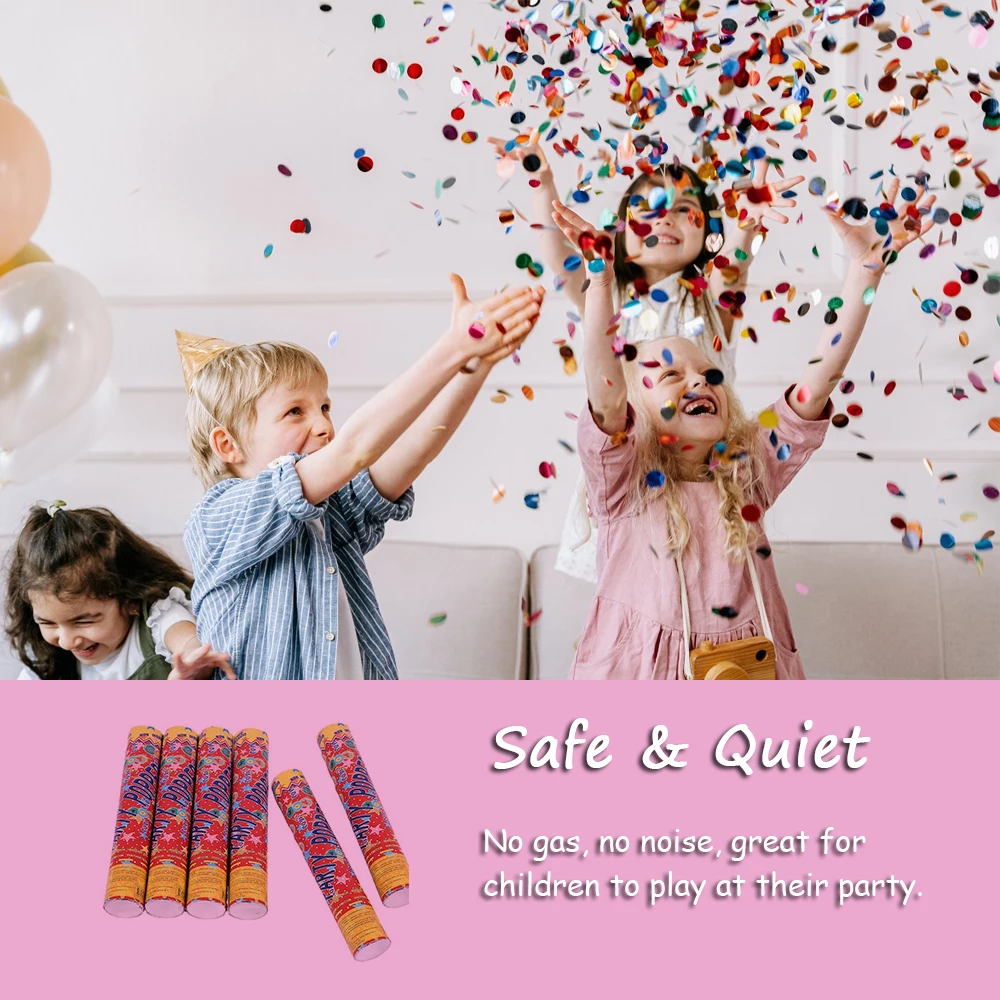 Event & Party Supplies No Fireworks Party Shooter Confetti Paper Party Confetti