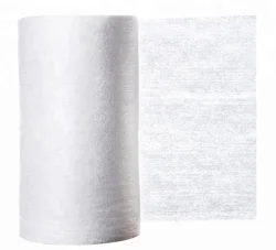 SMS Hydrophobic Non Woven Fabric Raw Materials For Baby/Adult Diapers Legcuff 3D Rounder Hygiene Product Jumbo Roll 129L