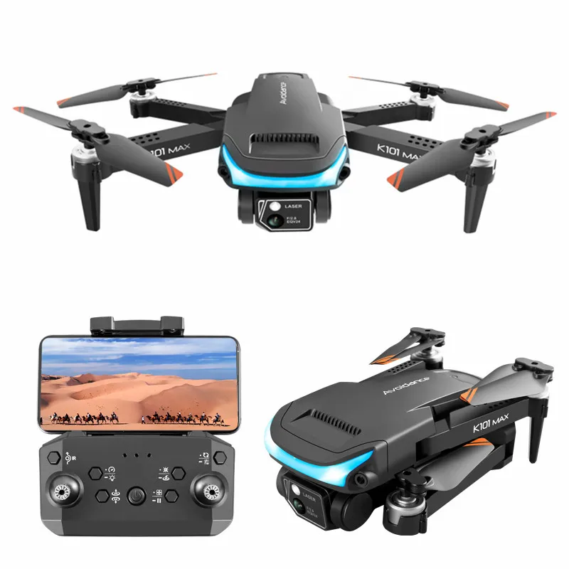 K101 Max Drone With 4K HD Dual Camera Optical Flow Localization Three-way Intelligent Obstacle Avoidance