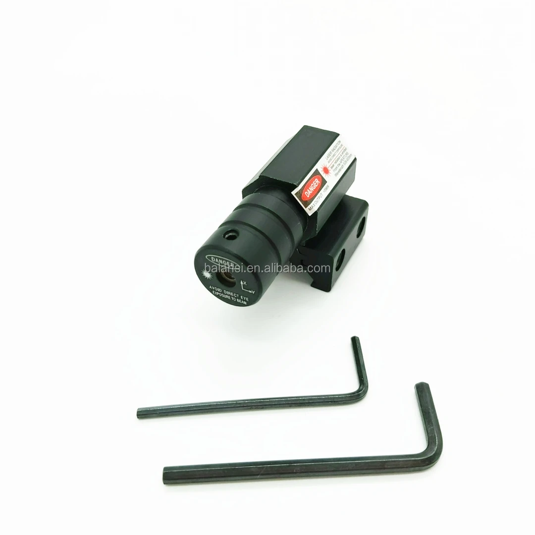 Mini Tactical Red Laser Beam Dot Sight Scope for Rifle Pistol with11/ 20mm Picatinny Mount