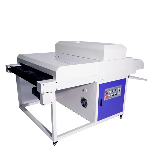 DOUBLE100 High Productivity Special UV Light Curing Machine with Conveyor Belt Dryer for Ink