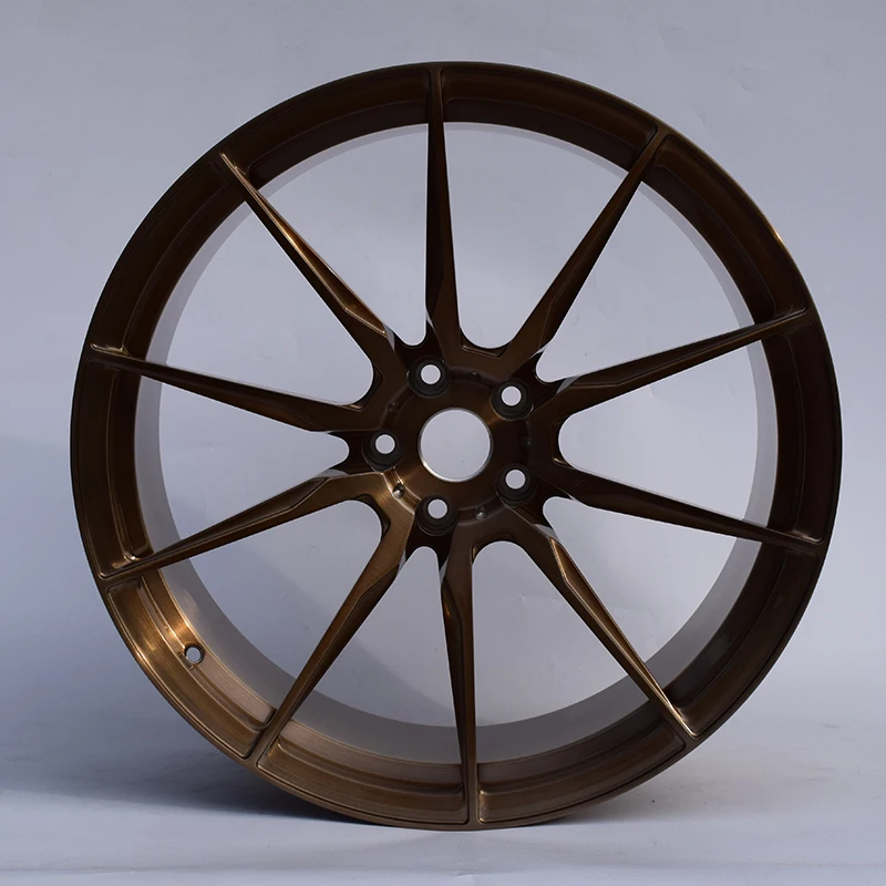 JASTOO new design for wheel rim 5x112 21 brushed bronze forged car rims china