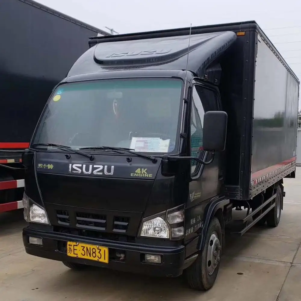  Бывший в употреблении фургон 2013 б/у ISUZU грузовик 200