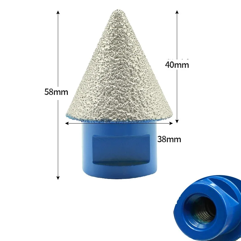 PEX Diamond Beveling Chamfer Ceramic Tile Drill Bits Grinding Wheel Milling Beveling Drill Bit Chamfer Bits