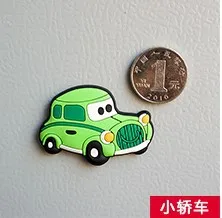 soft rubber 3d 27 designs transport fridge magnet magnets for refrigerator transport tool