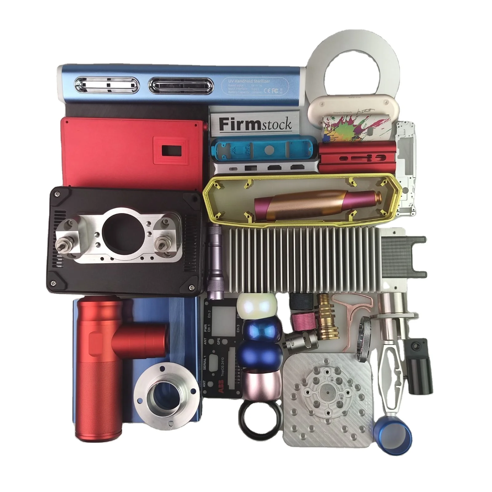 Customize Aluminum Services Milling Machined Parts cnc Machining Polishing Matte Anodized