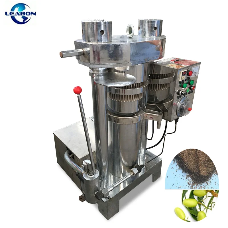 CE Hydraulic Commercial Sesame Oil Machine Stainless Steel Grape Seed Olive Oil Press Price