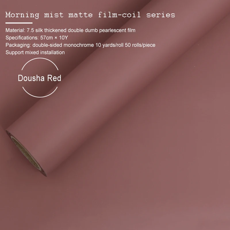 Wholesale Florist Parcel Printable Florist Wrap For Floral White Film Use Matte Flower Wrapping Paper