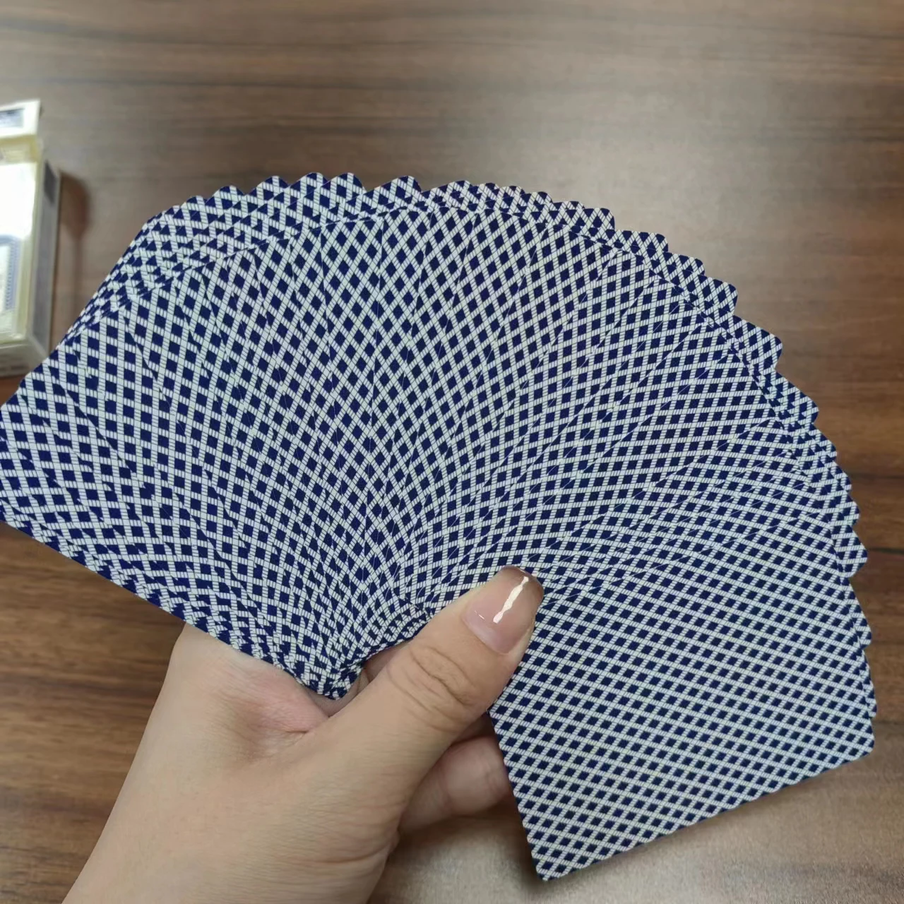 custom 54 cards poker game with your logo  Durable paper Playing games cards