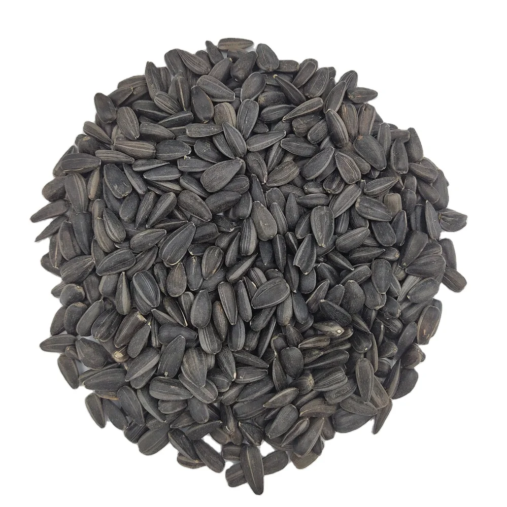 2021 Black Sunflower Seeds High Quality New Crop Sunflower Seeds Raw Sunflower Seed Oil Natural Wholesale Human Consumption