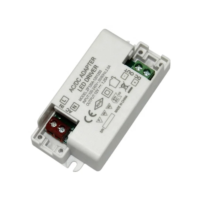 Со светодиодным драйвером постоянного напряжения тока 12 вольт 50w 42w 30w 30v 300ma 350ma 25 Вт 20 18 Входное напряжение 100-240v до на выходе 12В 76*38*23 мм 1.5A-4 2 А